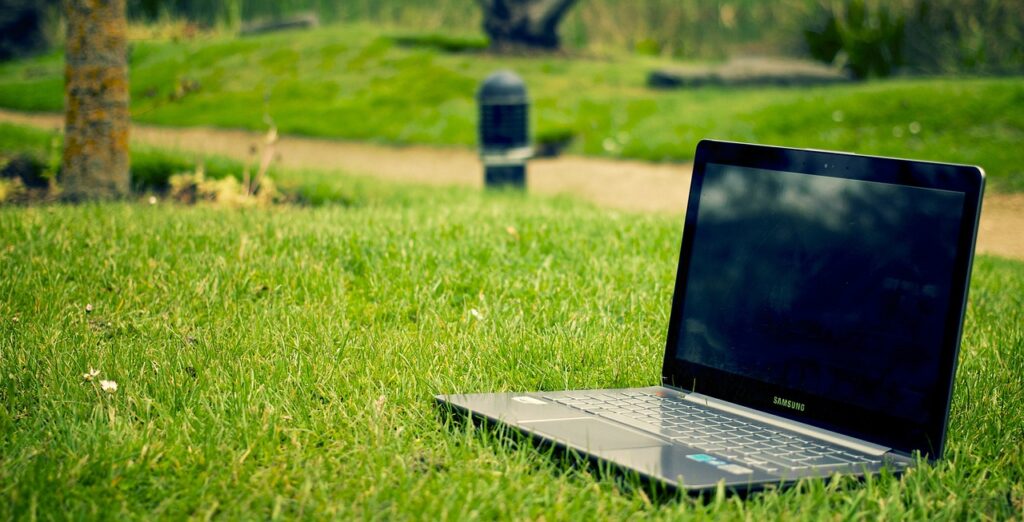 notebook, laptop, work